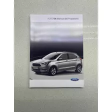 Manual Propietario Ford Ka 2016 / Original