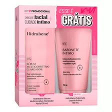 Kit Multicorretivo Clareador + Sabonete Intimo - Hidrabene