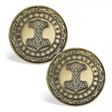 Moneda De Martillo De Thor Vikingo | Moneda Vikingo Mjolnir