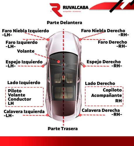 Espejo Mazda Pick Up 95-10 S/control Manual Izq(piloto) Foto 2