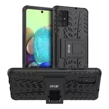 Funda Para Samsung Galaxy A71 5g Olixar Doble Capa Negro