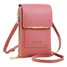 Bolso Billetera Porta Celular Manos Libres Cartera