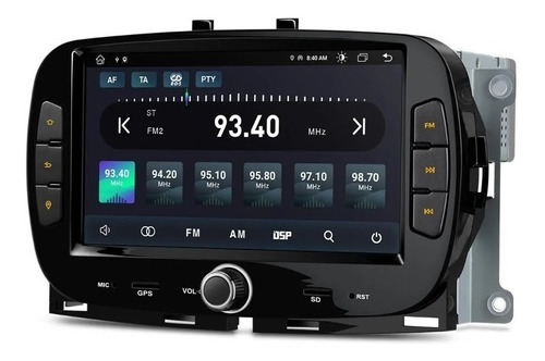 Android 11 Fiat 500 2009-2015 Carplay Gps Wifi Radio Touch Foto 3