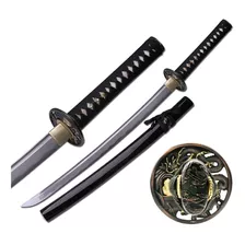 Katana Ten Ryu Acero Damasco Fulltang Filo Kit Funda