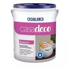 Casadeco Revestimiento Texturado Medio Romanico 30 Kg Blanco 