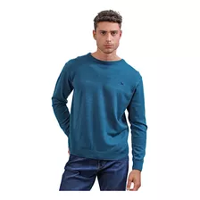 Sweater Cuello Redondo Petróleo, Hombre Bravo Jeans. T S-3xl
