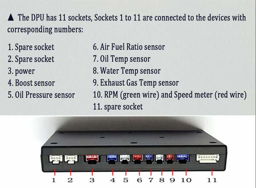 Dejun Do908 - Kit De Sensor De Medidor De Combinacin De A. Foto 4