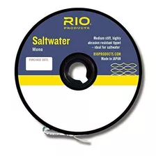 Río La Pesca Con Mosca De Agua Salada Tippet Mono 30lb Equip