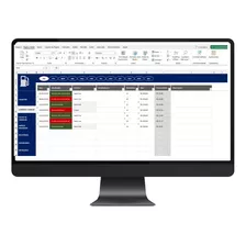 Planilha De Gestão De Posto De Combustível Em Excel