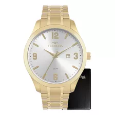 Relógio Technos Masculino Original Banho Ouro 18k Promoção +