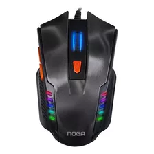 Mouse Gamer Pc Usb 6 Botones 2400dpi Luces Juegos Noga St336