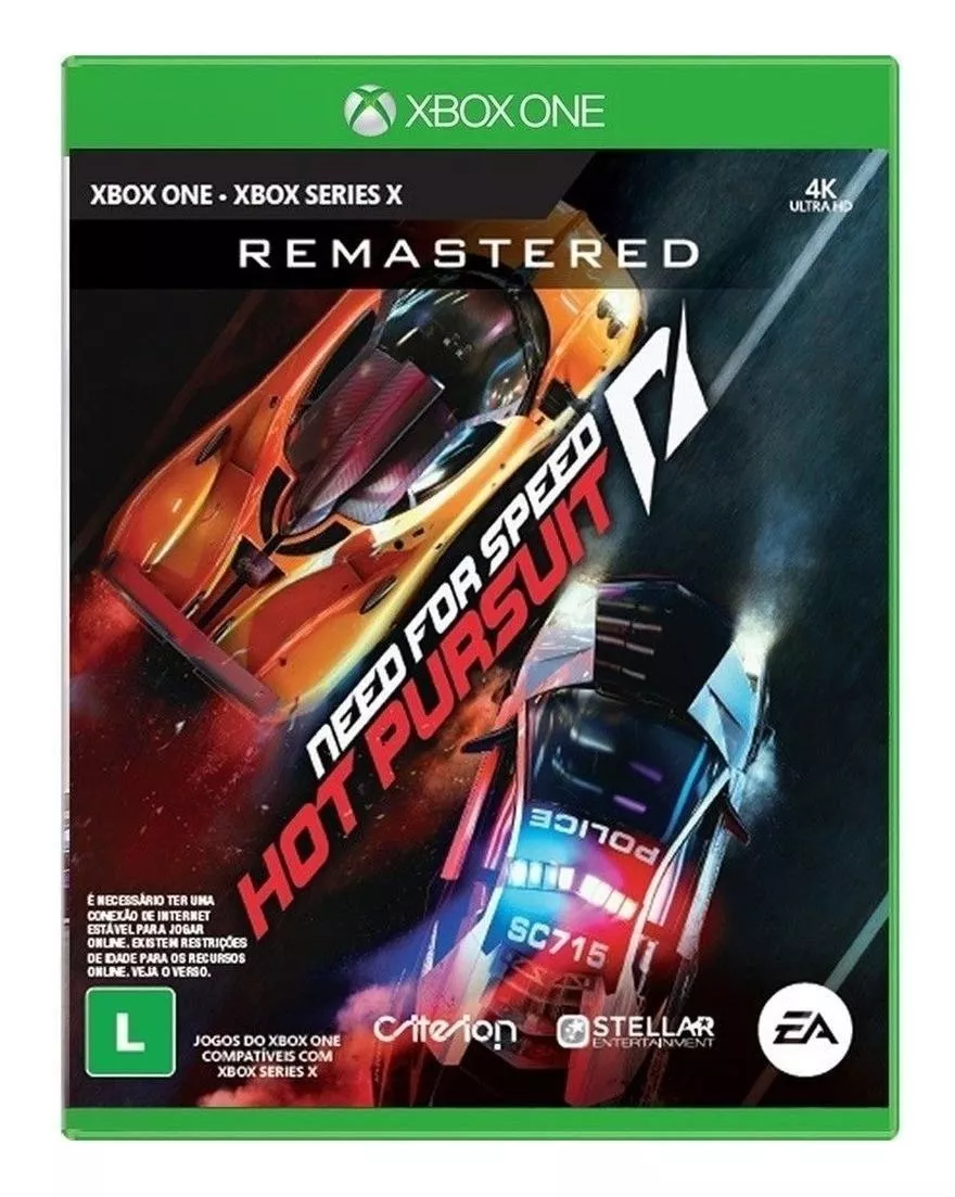 Need For Speed: Hot Pursuit Remastered Standard Edition Electronic Arts Xbox One  Físico