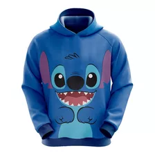 Sudadera Sublimada Stitch Hoodie Infantil