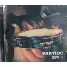 Cd Partido Em 5 Vol.1, Novo, Lacrado, Frete Barato.