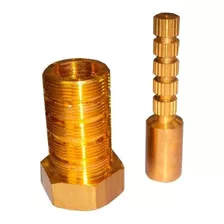 Prolongador Reparo Salva Registro Metal Dourado Fabrimar 