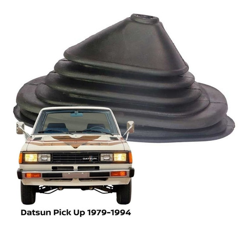 Funda Fuelle Cubrepolvo Palanca Vel. Datsun Pick Up 1991 Foto 2