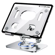 Soporte Aluminio Para iPad Tableta Cel 360° Profesional Soku