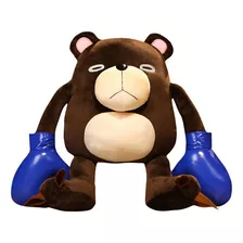 Jujutsu Kaisen Satoru Boxing Bear Peluche Muñeca Regalo 25cm