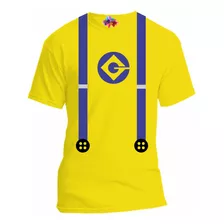 Playera Overol Gru Minionsss Variedad De Tallas 