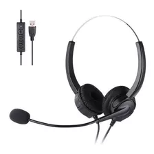 Vdo360 Vdouhs Wired On-ear Headset With Boom Microphone (usb