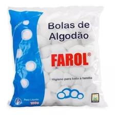 Algodão Hidrófilo Bola Pacote 100g - Farol