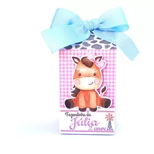 Kit Personalizados Festa Fazendinha Pirâmide Milk 3d 30peças