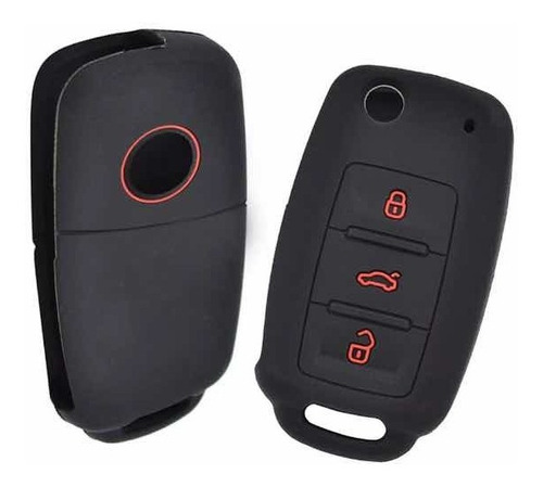 Funda Silicon Llave Control Volkswagen Vw Passat Jetta Polo  Foto 6