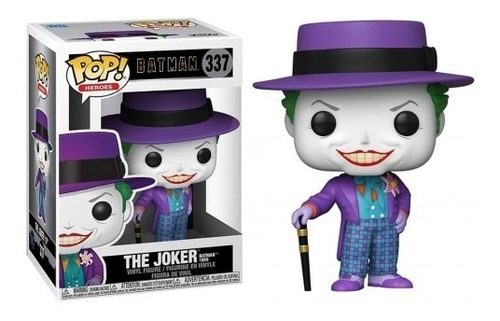 Funko Pop Dc Heroes Batman The Joker 337 Original Novo