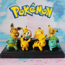 Kit 8 Miniaturas Pokémon Go Pikachu Bulbasaur Squirtle ...