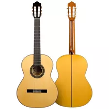 Guitarra Flamenca Toda Maciza Paco Castillo 214f + Case