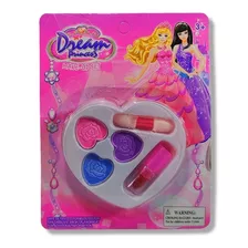 Set Maquillaje Niñas Pintura Para Cara De Colores Princesa