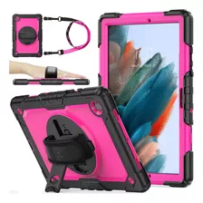 Funda Para Galaxy Tab A8 De 10.5 Pulgadas Con Correa De Camu