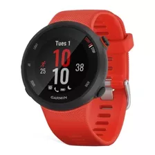 Smartband Garmin Forerunner 45 1.04 Caja 42mm Negra Malla Roja Lava De Silicona