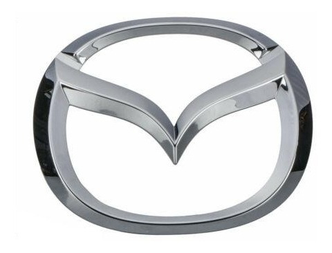 Logo Mazda Insignia Emblema 12cm Ancho X10cm Alto + Adhesivo Foto 2