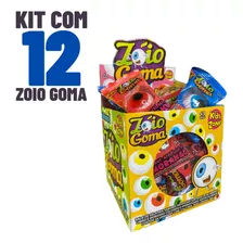 12x De 12g - Bala De Gelatina Divertida Zóio Goma Kids Zone