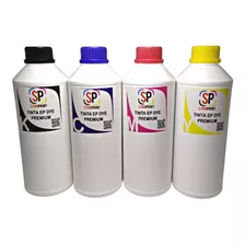 Tinta Dye Para Impresora Epson 1 Litro Colores Clase A