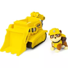 Bulldozer Veculo Escombros Figura Patrulla Canina