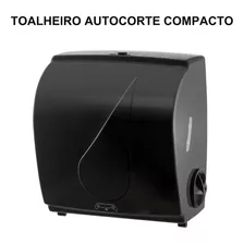 Toalheiro Papel Toalha Bobina Auto Corte Preto - Optipaper