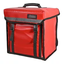 Bolsa Mochila Térmica Reparto Delivery Roja Uber 35x28x38 Cm