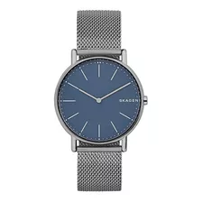 Reloj Caballero Skagen Hagen Skw6420 Colorgris Con Azul