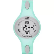 Reloj Cronógrafo Digital Skechers Polliwog Para Mujer, Color