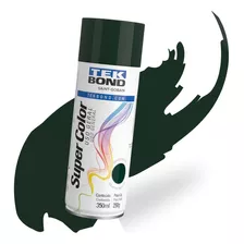 Tinta Spray Super Color Uso Geral 350ml Verde Escuro Tekbond