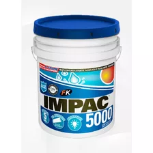 Impac 5000 Fibratado Impermeabilizante 19l/1cubeta Color Blanco