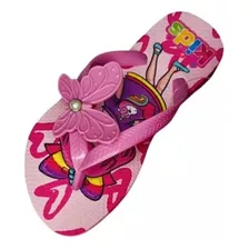 Chinelo Sandália Borboleta Infantil Feminina