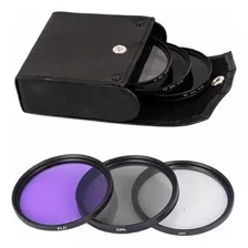 Kit X3 De Filtros Uv Cpl Fld 67mm Para Sony Canon Nikon