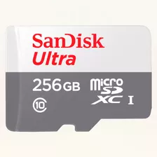 Cartão Memória Original Sandisk Micro Sd 256gb Ultraclasse10