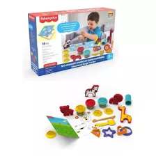 Fisher Price Set Safari Herramientas Educativas Para Masa