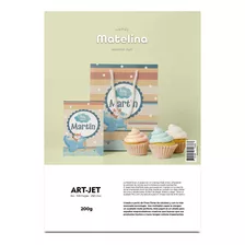 Papel Matelina 200gr Simple Faz X100 A4 Art-jet® Color Blanco