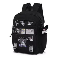 Mochila Escolar Con Estampa De Kuromi