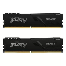 Kit Memoria Kingston Fury Beast 8gb (2x 4gb) Ddr4 2666mhz